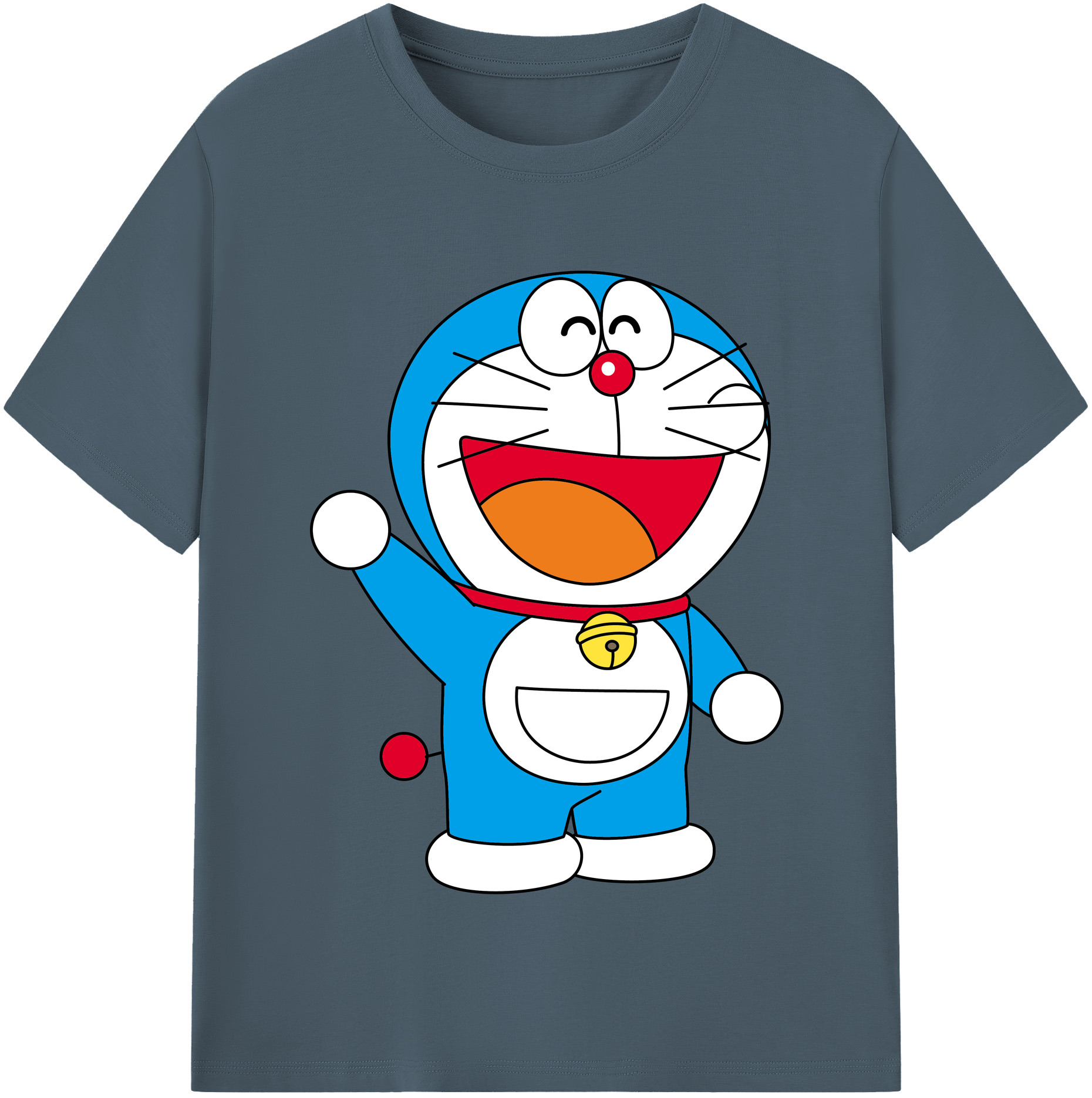（画像用） ドラえもん Doraemon 綿100％半袖Tシャツ（フロントプリント）